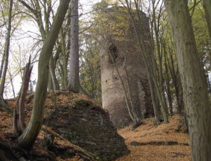 Zřícenina Hradu Chřenovice, Czech Republic (Czechia)